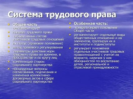 Институт трудового договора
