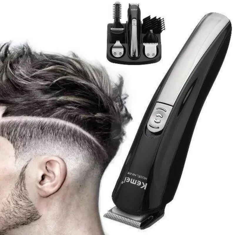 Волос машинка trimmer. Триммер kemei km 600. Набор для стрижки kemei km-600. Триммер для волос kemei km-600, черный. Kemei машинки для стрижки km04.