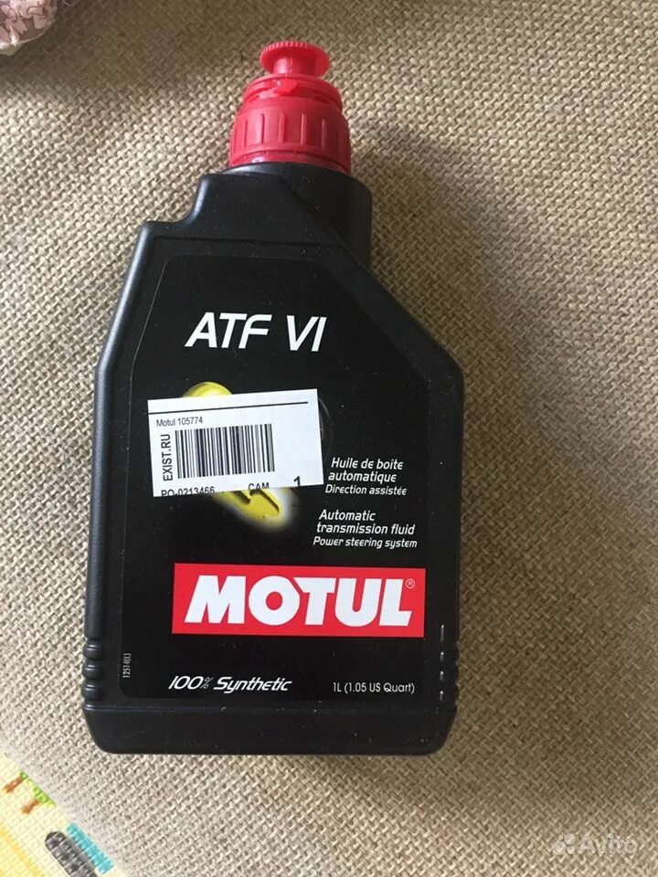 Мотюль атф. Мотюль ATF 6. Motul ATF 6 масло. 105774 Motul ATF vi. Мотюль декстрон 6.