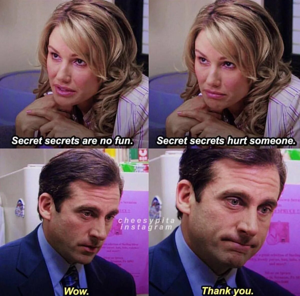 Secret fun. The Secret of the Secret. Secret Secret are no fun. Memes about Secrets.