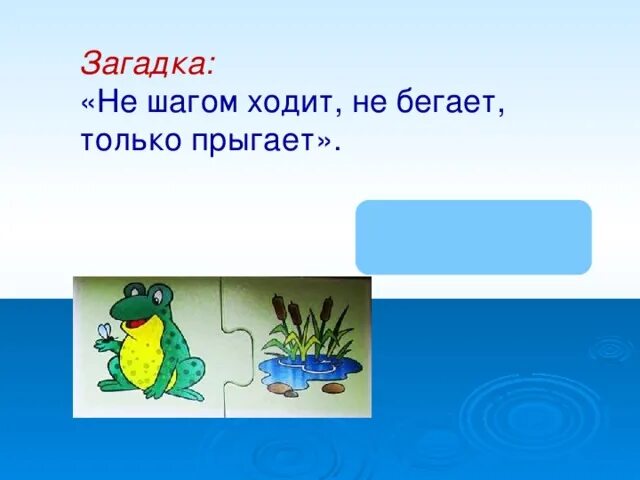 Уметь загадка. Загадка про лягушку. ходить не ходит а ко всем пристает ответ загадка. загадка не шагом ходит не бегает а только прыгает. загадка про бег.