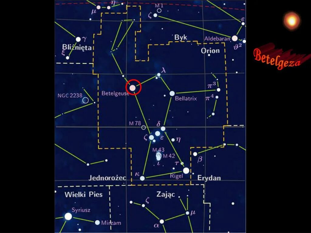 Созвездие орион на звездном небе. Созвездие Ореон Бетельгейзе. Созвездие Ориона схема с названиями звезд. Бетельгейзе в созвездии Ориона. Орион на карте звездного неба.