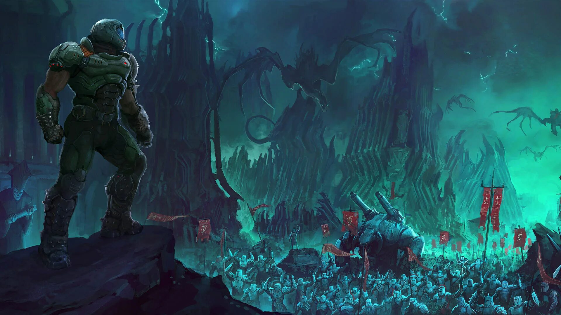 Doom eternal the only thing. Урдак дум. Doom Eternal.