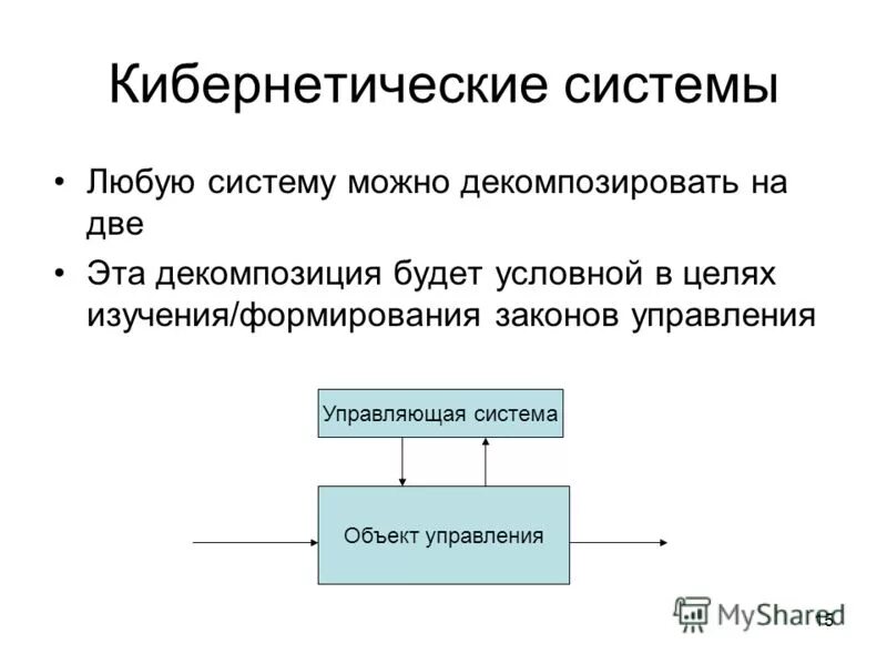 Кибернетическая модель системы