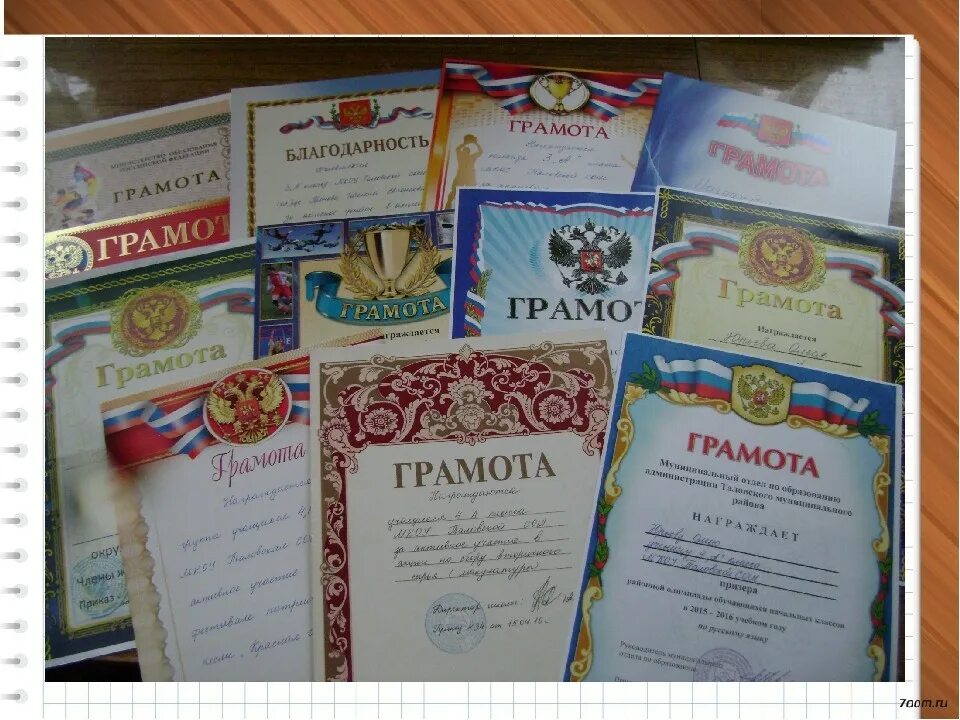 Грамоты и награды. Картинки дипломов и грамот. Много грамот. Несколько грамот. Куча дипломов и грамот.