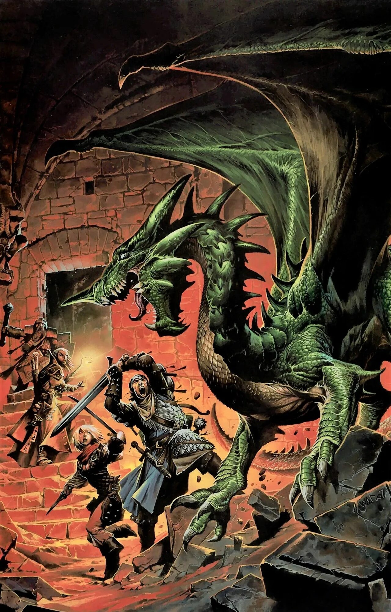 Красный дракон днд. Пещера дракона днд. Данжен драгонс драконы. Dragons: shadow over mystara. Фалазур дракон.