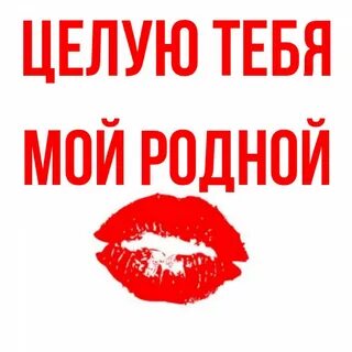Я буду тебя целовать родная