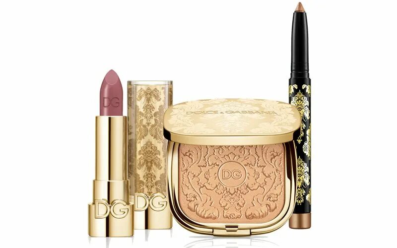 Дольче габбана косметика. Дольче Габбана пудра хайлайтер. Dolce Gabbana Gold collection. Dolce Gabbana Cosmetics. Dolce Gabbana Baroque Lights highlighting Powder 02.