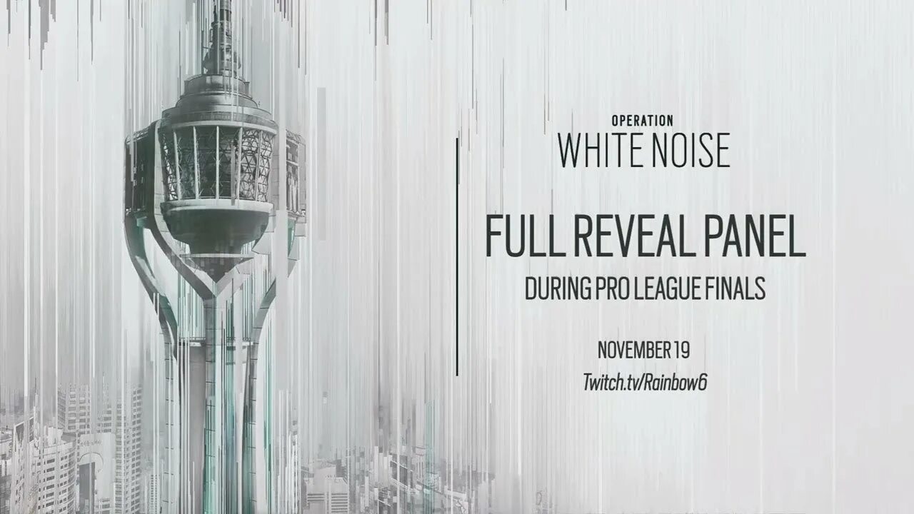 Charm white noise r6s. White noise r6. Operation white. White noise r6 vigil. White noise r6.