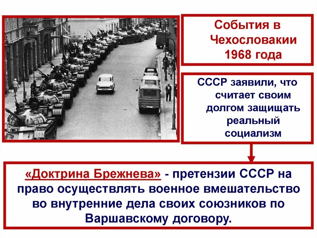 Доктрина Брежнева 1968. Требования восставших в Чехословакии 1968. Событие в Чехословакии 1968 кратко. Доктрина Брежнева Чехословакия. Какие события относятся к периоду руководства брежнева