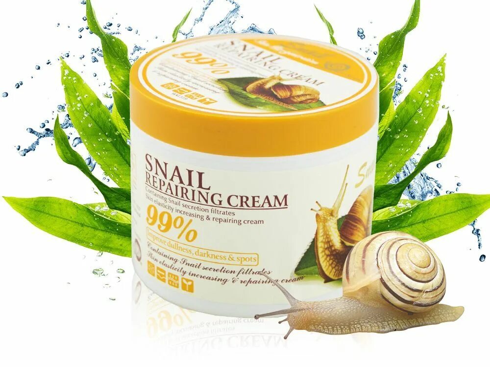 Крем для тела Wokali "Snail repairing Cream" 115 g. Крем Snail repairing Cream 99. Корейский крем с муцином улитки для лица. Snail repairing Cream с улиткой. Крем с улиткой snail repairing