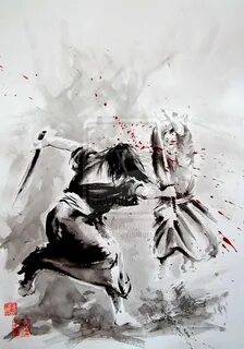 Samurai fight