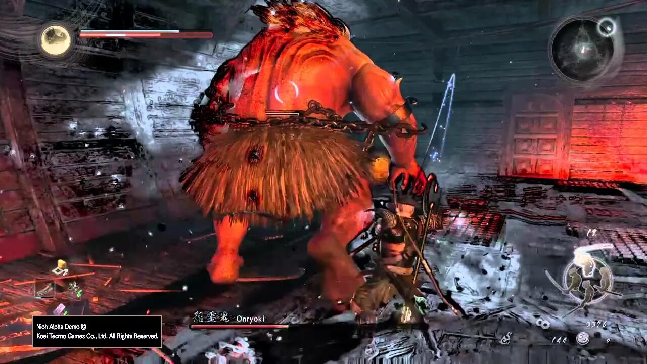 Босс 1 уровня. Ниох 1. nioh боссы. nioh первый босс на корабле.