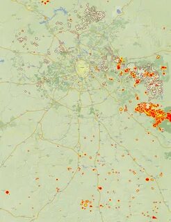 Карта 2010 года