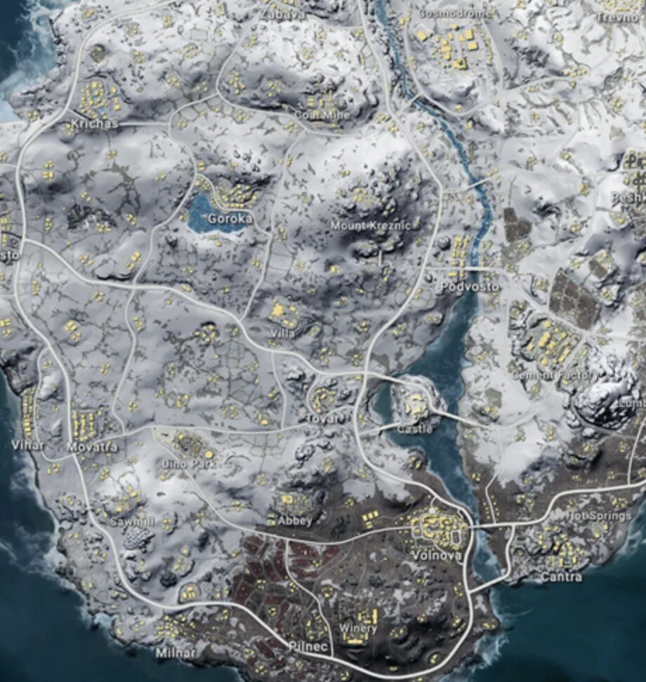 Викенди где использовать ключ карту. Карта викенди в pubg. пещера на викенди пабг мобайл. карта викенди. pubg vikendi map.