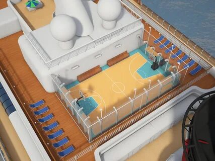 Disney Dream Cruise Ship - 3D Model by SQUIR.