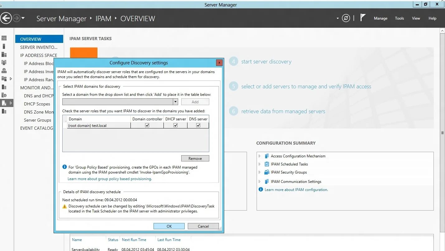 Tasks for details