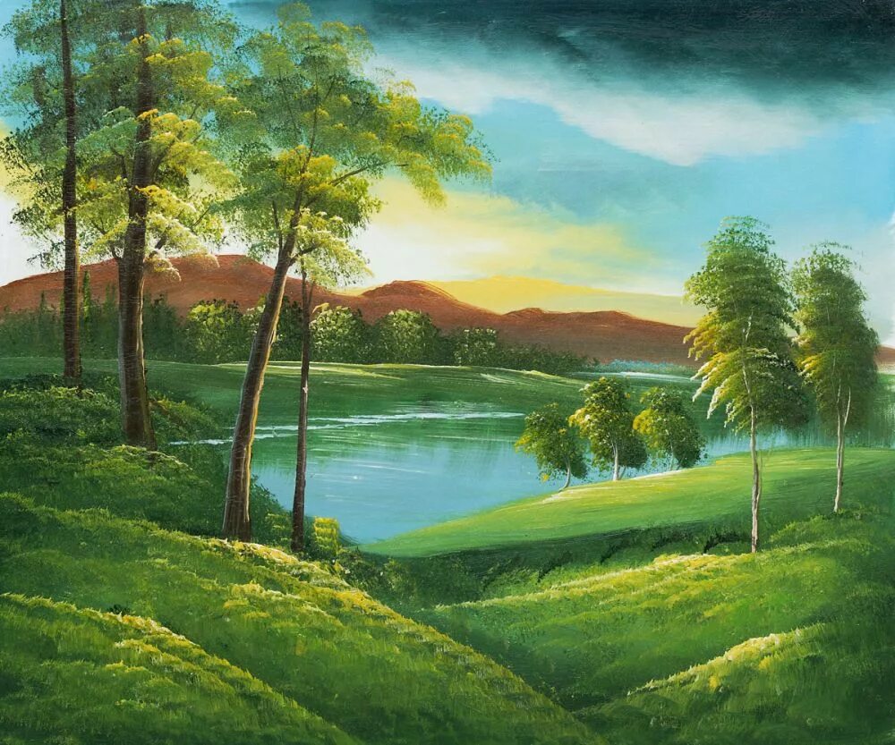 Painted landscape. Картина ландшафт. Манзара живопись. Ручной пейзаж. Манзара для портрета.