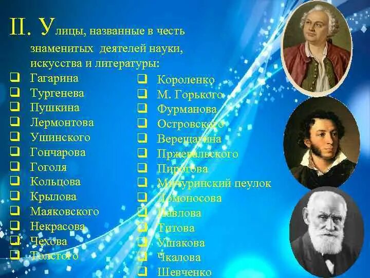 Известные деятели науки и культуры и искусства Дагестана. Улицы Перми названные в честь известных людей. Известные деятели науки и искусства Гвинеи. Памятник знаменитейшему деятелю науки и словесности.