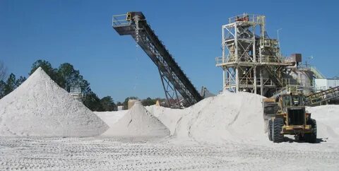 Производство цемента и других строительных