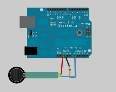 Arduino подключение датчика температуры