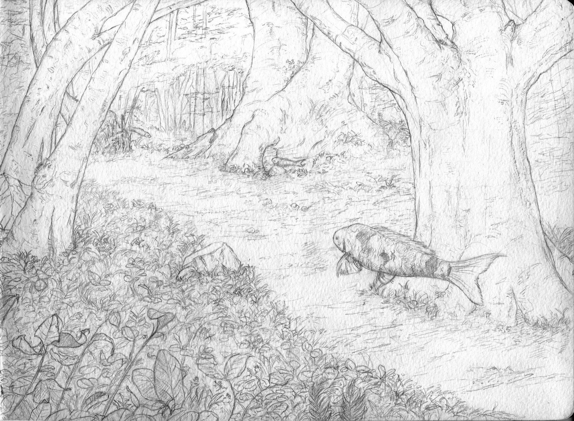Лес карандашом легко. Лес карандашом. Рисунок леса для срисовки. Рисунок леса карандашом для срисовки. Лесной пейзаж карандашом.