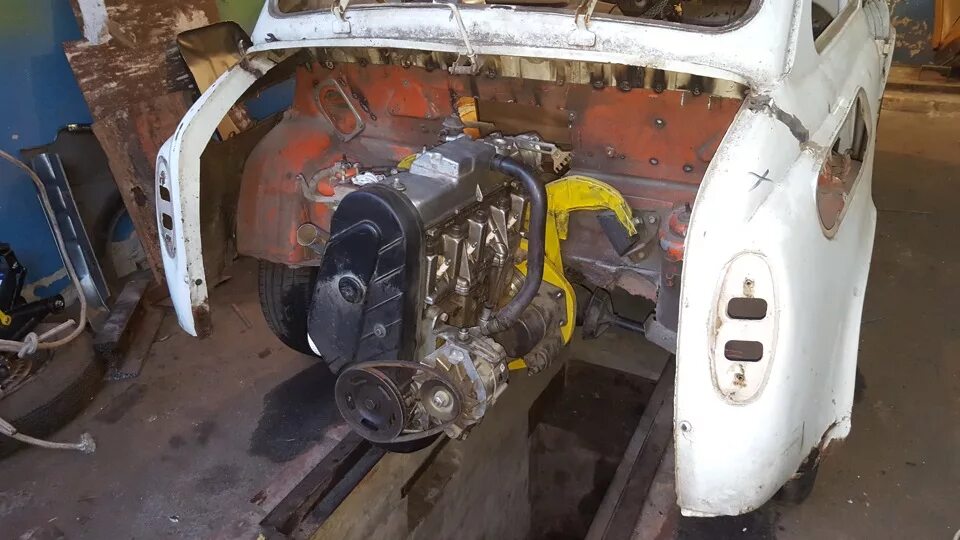 Замена двигатель заз