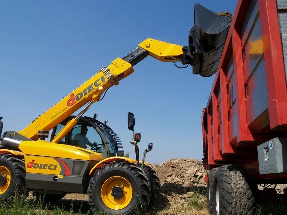 Dieci agri 37. 7. 7. 7 gd. Телескопический погрузчик диечи 37.