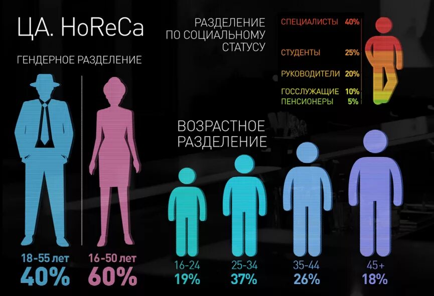 Найти человека по возрасту и городе. Целевая аудитория разбивка по возрастам. разделение по социальному статусу. гендерное деление. разделение аудитории по возрасту.