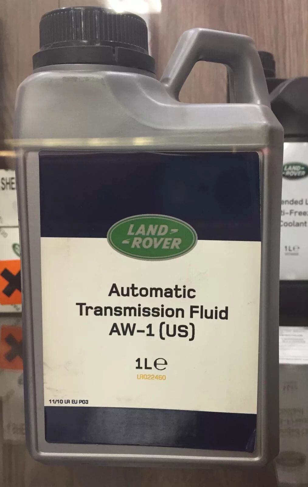 Nippon AW-1 ATF. Масло трансмиссионное Nippon AW-1 lr022460. Lr022460 масло АКПП для Land Rover. ATF AW-1 AISIN.
