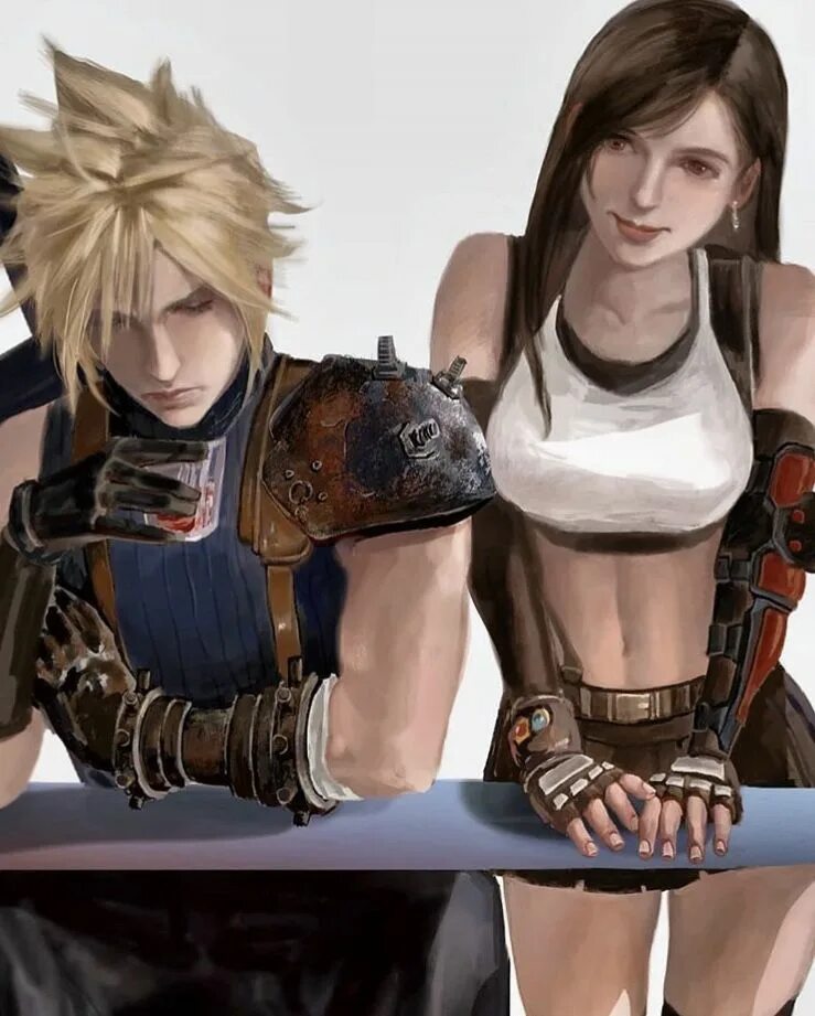 Тифа Локхарт и Клауд Страйф. Финал фэнтези Клауд и тифа. Final Fantasy 7 cloud and Tifa. Финальная фантазия 7 Клауд и тифа.