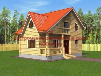 8х8 из бруса проект