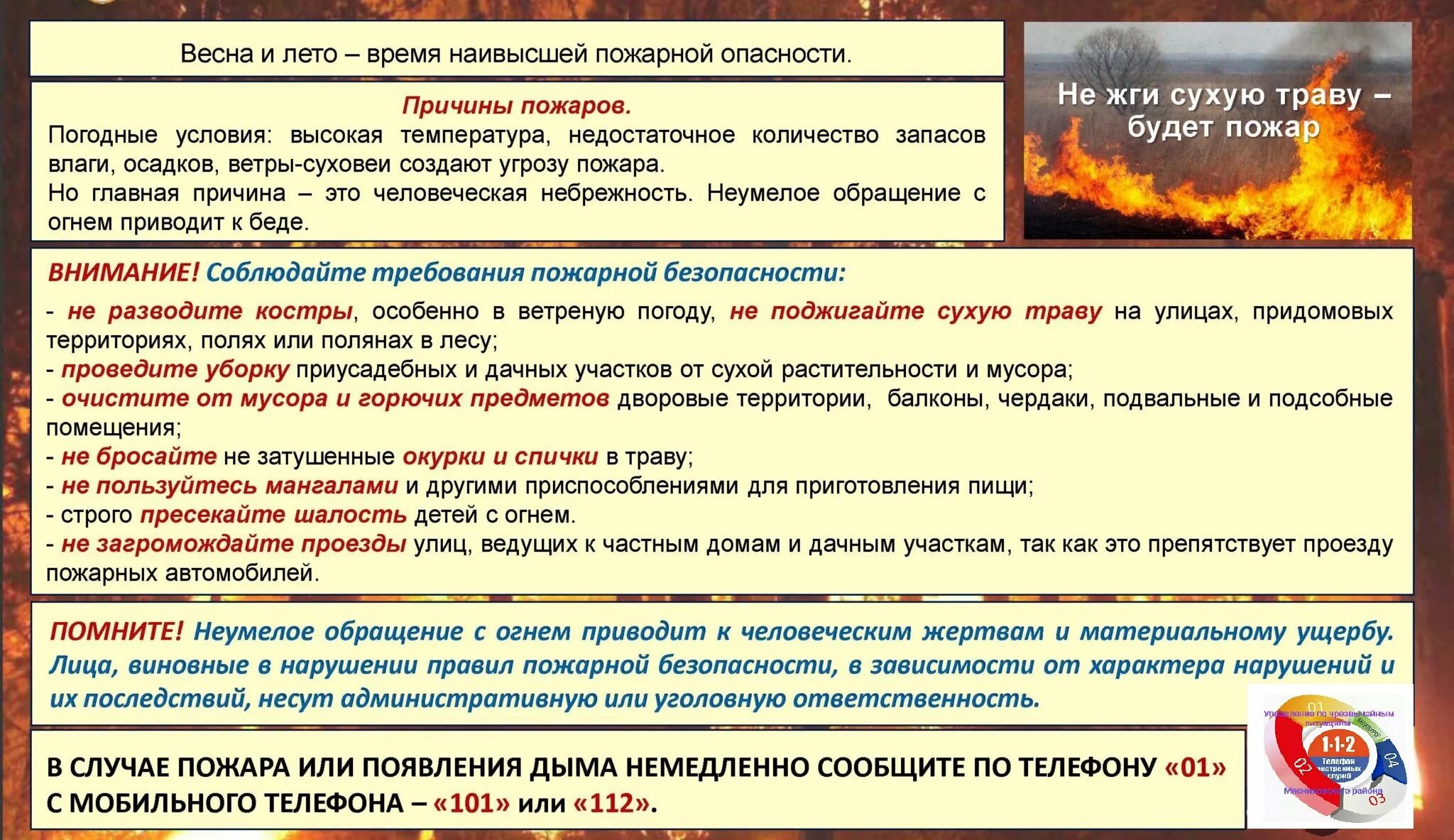 Пожарная безопасность в весенний пожароопасный период. Памятка населению по пожарной безопасности в пожароопасный период. Памятки по пожарной безопасности в летний пожароопасный период. Памятки пожарной безопасности в весенне-летний период. Памятка по пожарной безопасности в весенне летний период.