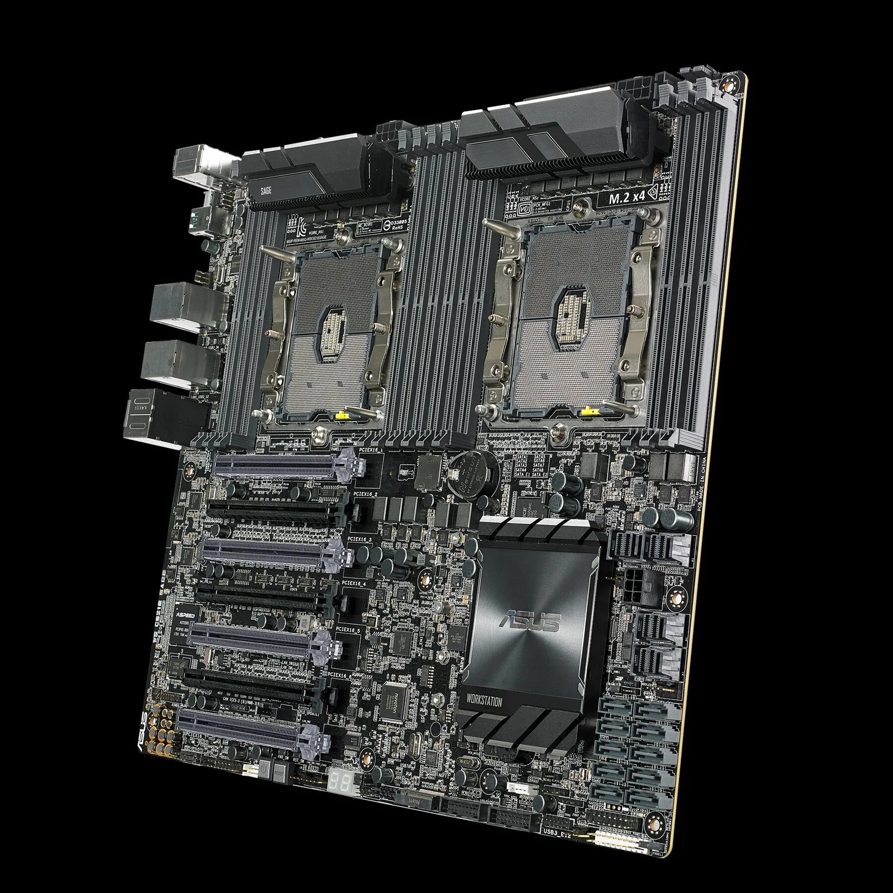 WS c621e Sage. ASUS WS c621e Sage. Материнская плата ASUS WS c621e Sage. LGA 3647 материнская плата.