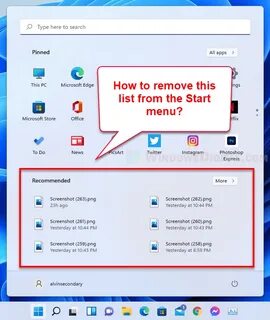 Remove start