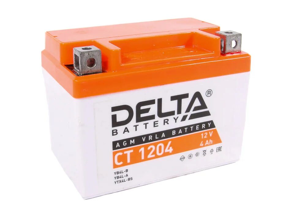 Аккумулятор для питбайка Delta CT 1204 (114*70*87). Аккумулятор Дельта ст 1204. АКБ Delta CT 1204 ytx4l-BS (112 Х 68 Х 88) АКБ трей. Аккумулятор ytx4l-BS (MF).