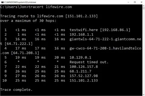 Traceroute