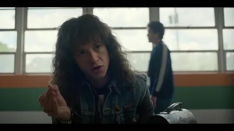 Levi's Denim Jacket Worn By Joseph Quinn As Eddie Munson In Stranger T...