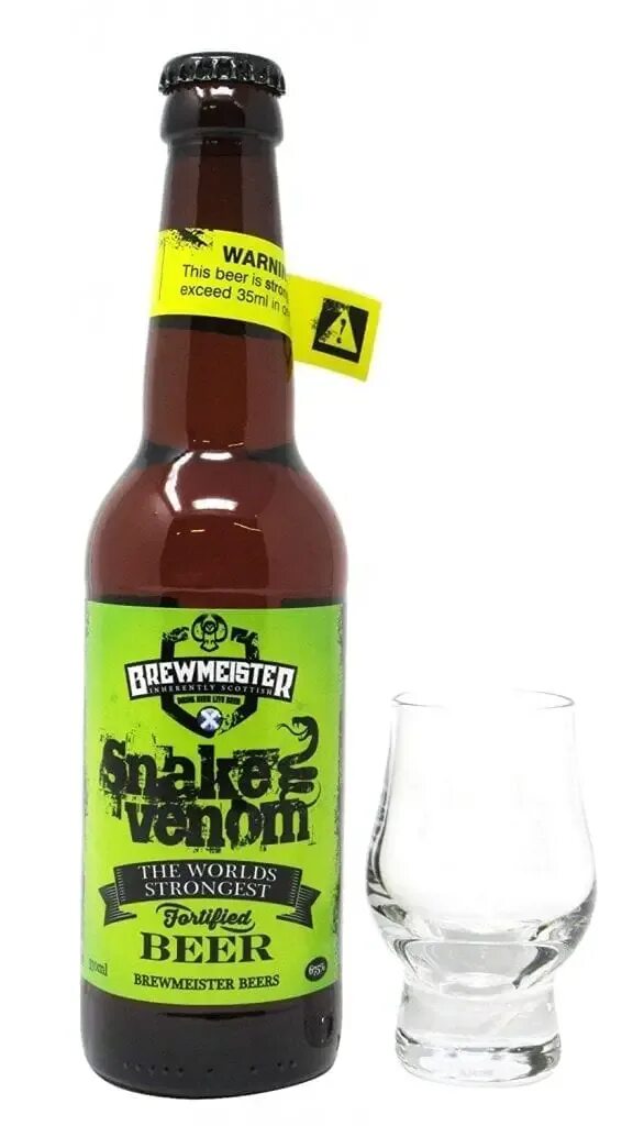 Snake venom beer. Brewmeister snake.