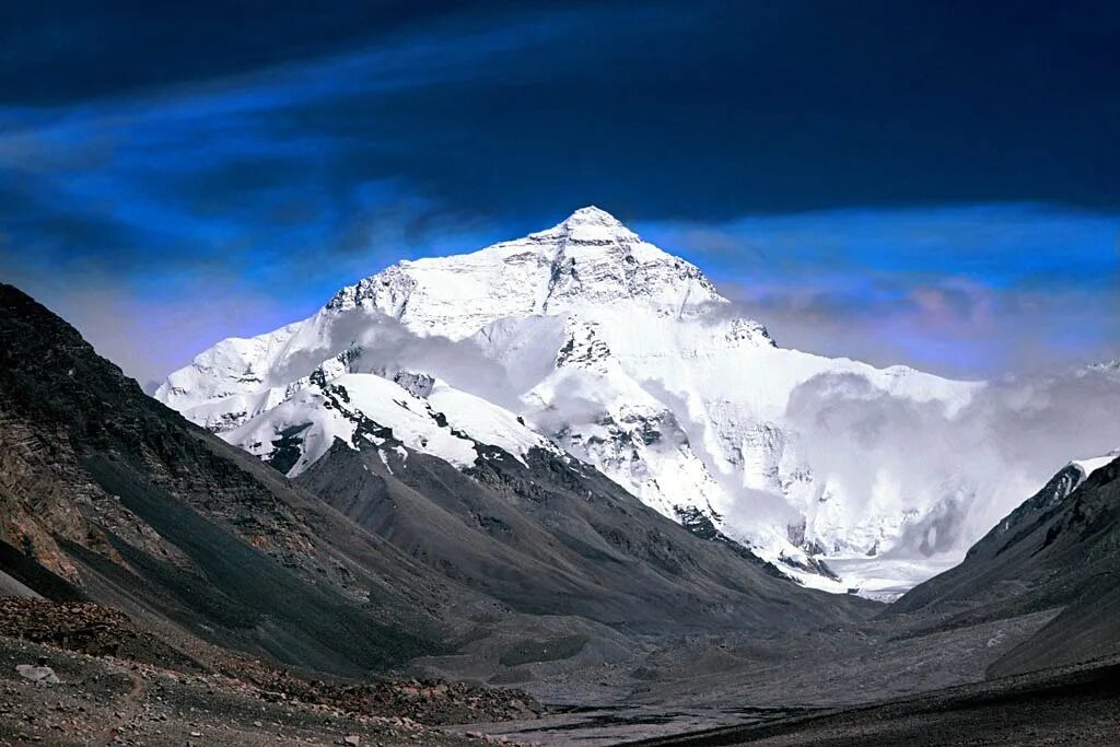 Какие есть горные. Самая высокая гора мира Джомолунгма. Эверест или Джомолунгма. Вершины Джомолунгма и Эльбрус. Самая высокая гора в России Эверест.