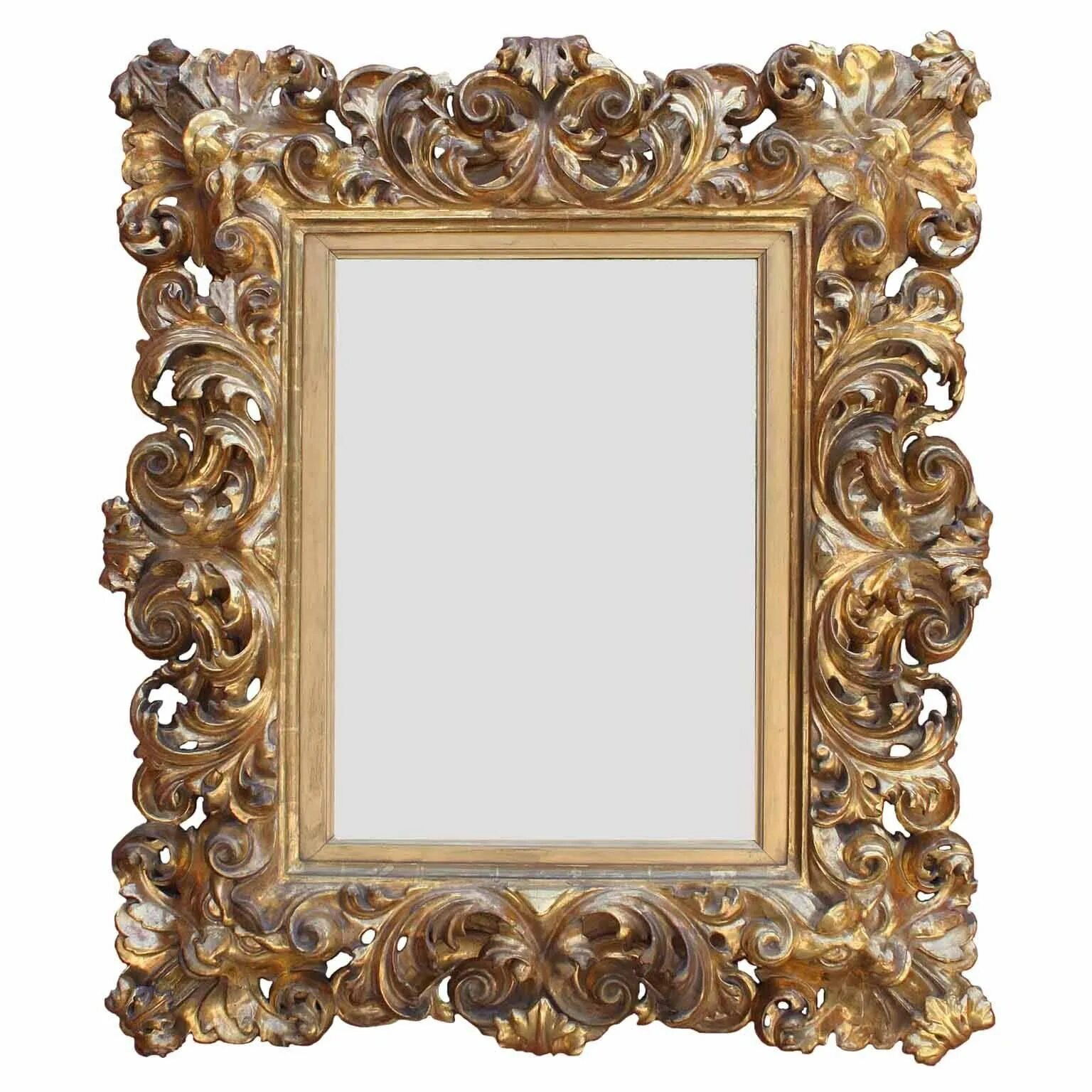 Обрамление фото. Рама багетная Baroque (золотой) 40x50, Белоснежка. Рококо рама багет 19 век. Рамка для зеркала. Красивая рама.