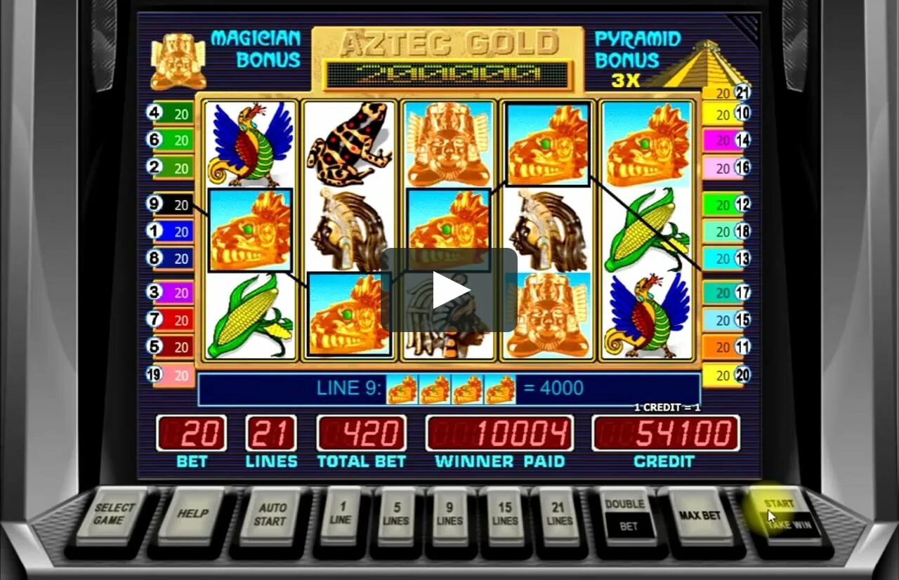 Игра симулятор игрового автомата