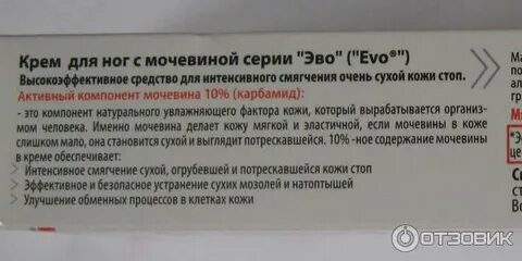 Мочевина в креме это