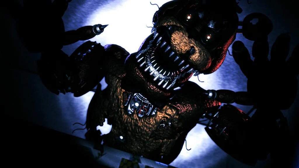 ФНАФ 4 кошмарный Фредди. FNAF 4 Nightmare Freddy.