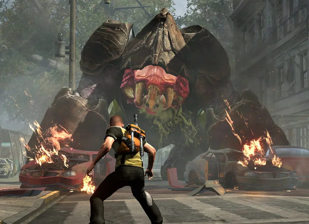 Лучшие игры 12 года. Infamous Beast. Infamous 2 зверь. Инфеймос 2 ремастер. Infamous 2 НИКС.