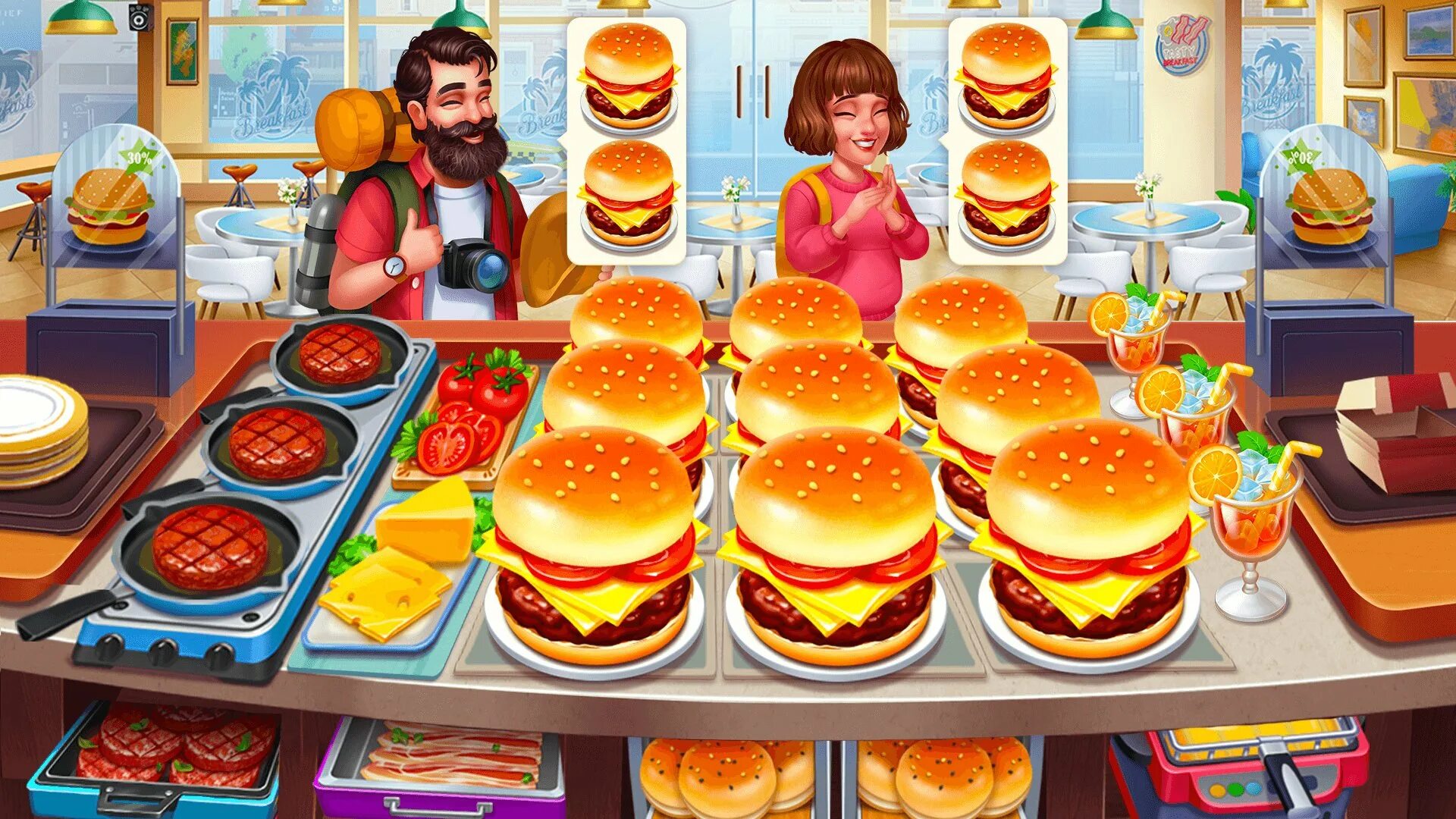 Hot cooking. Игра симулятор ресторана. Игра Fashion Craze.