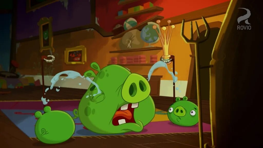 Bad piggies remix. Angry Birds toons Король свиней. Bad Piggies свинки. Bad Pig Король свиней.