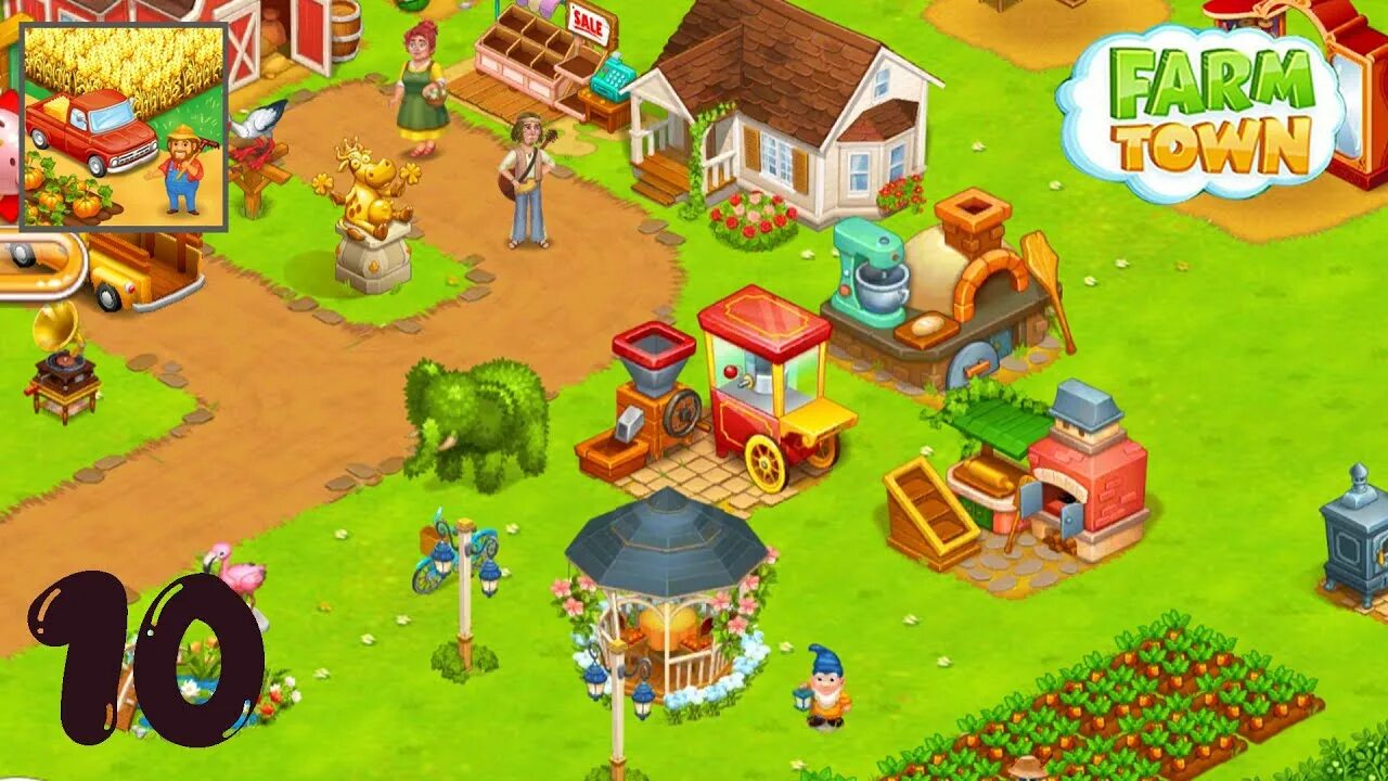 Игра ферма дей. Hay Day.