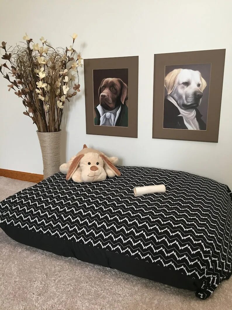 Bedroom dog. Комната для собак. Красивые комнаты для собак. Комната для соьбакре. Интерьер комнаты для собаки.