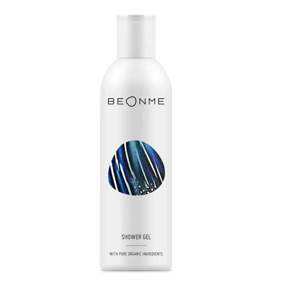 Shower Gel. BEONME. Гель для душа Accentra 200ml, Германия, новый. Shower Gel overhead view.